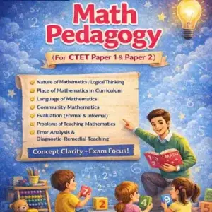 CTET Math Pedagogy Notes Pdf | CTET STET Chandra Institute Notes